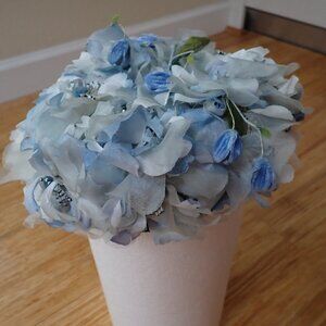 Vintage Hydrangeas Fascinator Hat